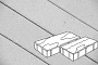 Плитка тротуарная Готика Profi, Доска фактурная, светло-серый, частичный прокрас, с/ц, комплект 2 шт
