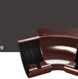 Внутренний регулируемый угол Galeco 100-165 градусов для системы STAL D 135/90 мм, RAL 8019
