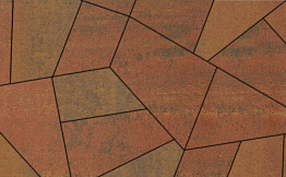 Плитка тротуарная Оригами 4Фсм.8 Листопад гладкий Арабская ночь
