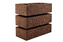 Кирпич облицовочный Kerma Premium Brown granite 250*120*65 мм