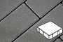 Плитка тротуарная Готика Profi, Квадрат без фаски, серый, полный прокрас, с/ц, 150*150*100 мм