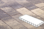 Плитка тротуарная Готика Natur, Плита, Танго, 800*400*80 мм