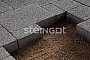 Плитка тротуарная Steingot Премиум, Бавария, дробеструйная обработка, Fumo Bello, толщина 60 мм