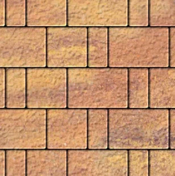 Плитка тротуарная SteinRus Бергамо А.6.Псм.4, Antico, ColorMix Бромо, толщина 40 мм