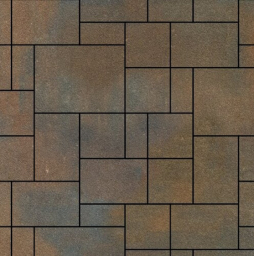 Плитка тротуарная SteinRus Инсбрук Альпен А.7.Псм.4, Native, ColorMix Штайнрус, толщина 40 мм