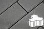 Плитка тротуарная Готика Profi, Шемрок, серый, полный прокрас, с/ц, 200*200*100 мм