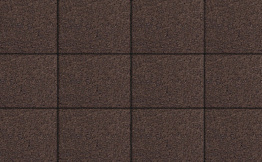 Плитка тротуарная Квадрат (ЛА-Линия) Б.1.К.6 гладкий коричневый 300*300*60 мм