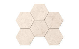 Мозаика Hexagon Ametis Marmulla MA02, неполированный, 285*250*10 мм