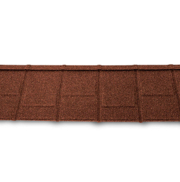 Композитная черепица рядовая Metrotile IShingle Scarlet
