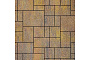 Плитка тротуарная SteinRus Инсбрук Альпен Б.7.Псм.6, Antico, ColorMix Бромо, толщина 60 мм