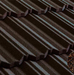 Композитная черепица рядовая Metrotile Classic Ironbark
