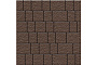 Плитка тротуарная SteinRus Инсбрук Инн Б.6.Фсм.6, Old-age, коричневый, толщина 60 мм