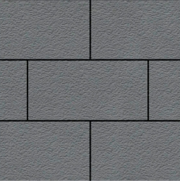 Плитка тротуарная SteinRus Парк Плейс Б.3.П.8, Old-age, серый, 600*300*80 мм