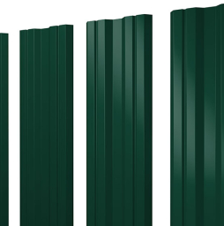 Штакетник Twin 0,4 PE RAL 6005 зеленый мох