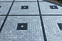 Плитка тротуарная Прямоугольник (Ла-Линия) Б.10.П.8 Стоунмикс черный, 300*150*80 мм
