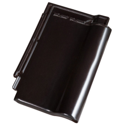 Керамическая черепица рядовая Koramic Alegra 9 Black Noble Engobe
