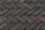 Клинкерная брусчатка ригельная Vandersanden Lucca Antica черный, 204*67*50 мм