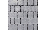 Плитка тротуарная SteinRus Старый город Б.2.Фсм.6, гладкая, ColorMix Монохром, толщина 60 мм