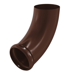 Отвод трубы декорированный Aquasystem PURAL RAL 8017 для системы D 150/100