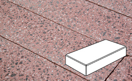 Плитка тротуарная Готика, City Granite FINO, Картано Гранде, Ладожский, 300*200*80 мм