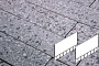 Плита AI тротуарная Готика Granite FINERRO, Галенит 700*500*80 мм