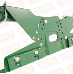Кровельное ограждение Borge для фальцевой кровли оцинкованное RAL 6002, 300*60 см