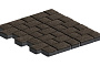 Плитка тротуарная SteinRus, Инсбрук Альт Дуо, Native, коричневый, толщина 40 мм