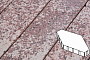 Плитка тротуарная Готика, Granite FINERRO, Зарядье без фаски, Сансет, 600*400*100 мм
