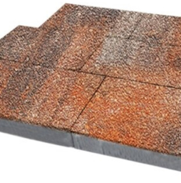 Плитка тротуарная SteinRus, Парк Плейс Б.3.П.6, Native, ColorMix Рей, 600*300*60 мм