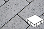 Плитка тротуарная Готика, City Granite FERRO, квадрат, Белла Уайт, 150*150*100 мм