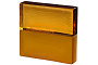 Стеклянный кирпич S.Anselmo Golden Amber, 246*116*53 мм