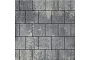 Плитка тротуарная SteinRus, Valencia Б.3.К.8, гладкая, ColorMix Актау, 300*300*80 мм