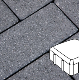 Плитка тротуарная Готика Granite FERRO, Старая площадь Б.1.К.6, Исетский, 160*160*60 мм