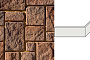Облицовочный камень White Hills Девон угловой элемент цвет 422-95