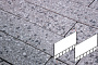 Плитка тротуарная Готика, City Granite FINERRO, Плита AI, Галенит, 700*500*80 мм