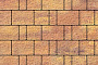 Плитка тротуарная SteinRus Бергамо А.6.Псм.4, Antico, ColorMix Бромо, толщина 40 мм