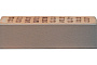 Кирпич облицовочный пустотелый ЛСР светло-коричневый флэш гладкий, 250*120*65 мм