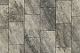 Плитка тротуарная Прямоугольник (Ла-Линия) Б.14.П.8 Листопад гладкий Антрацит, 750*500*80 мм