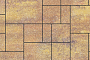 Плитка тротуарная SteinRus Инсбрук Альпен Б.7.Псм.6 Native, ColorMix Бромо, толщина 60 мм