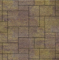 Плитка тротуарная SteinRus Инсбрук Альпен Б.7.Псм.6, Native, ColorMix Тахель, толщина 60 мм