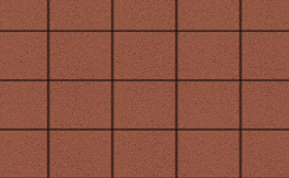 Плитка тротуарная Квадрат (ЛА-Линия) Б.2.К.6 Гранит красный 200*200*60 мм