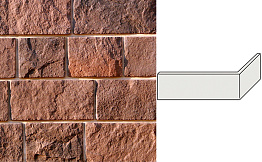 Облицовочный камень White Hills Шинон угловой элемент цвет 412-45