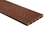 Террасная доска Qiji Premium пустотелая Шоколад 3000*145*22 мм