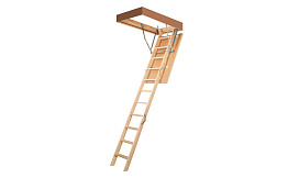 Чердачная лестница FAKRO LWS Plus, высота 3050 мм, размер люка 600*1300 мм