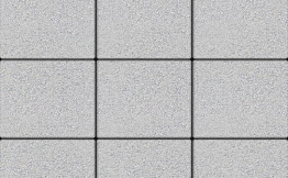 Плитка тротуарная Квадрат (ЛА-Линия) Б.1.К.6 гладкий белый 300*300*60 мм