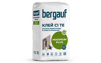 Плиточный клей Bergauf MAXIMUM PLUS, 25 кг