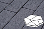 Плитка тротуарная Готика, Granite FERRO, Полигональ, Амфиболит, 893*780*80 мм