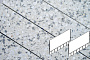 Плита AI тротуарная Готика Granite FINERRO, Грис Парга 700*500*80 мм