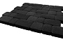 Плитка тротуарная SteinRus Инсбрук Альт А.1.Фсм.4, гладкая, черный, толщина 40 мм