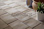 Плитка тротуарная Steingot Color Mix, Новый город, Травертин, толщина 60 мм